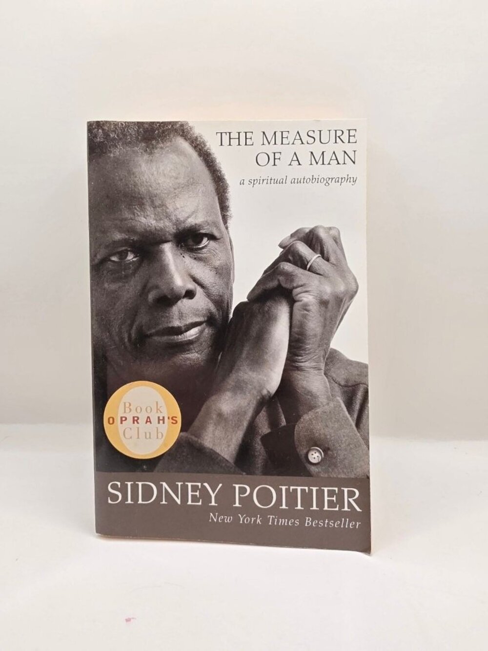 The Measure of a Man Sidney Poitier 2000 First Edition Autobiography